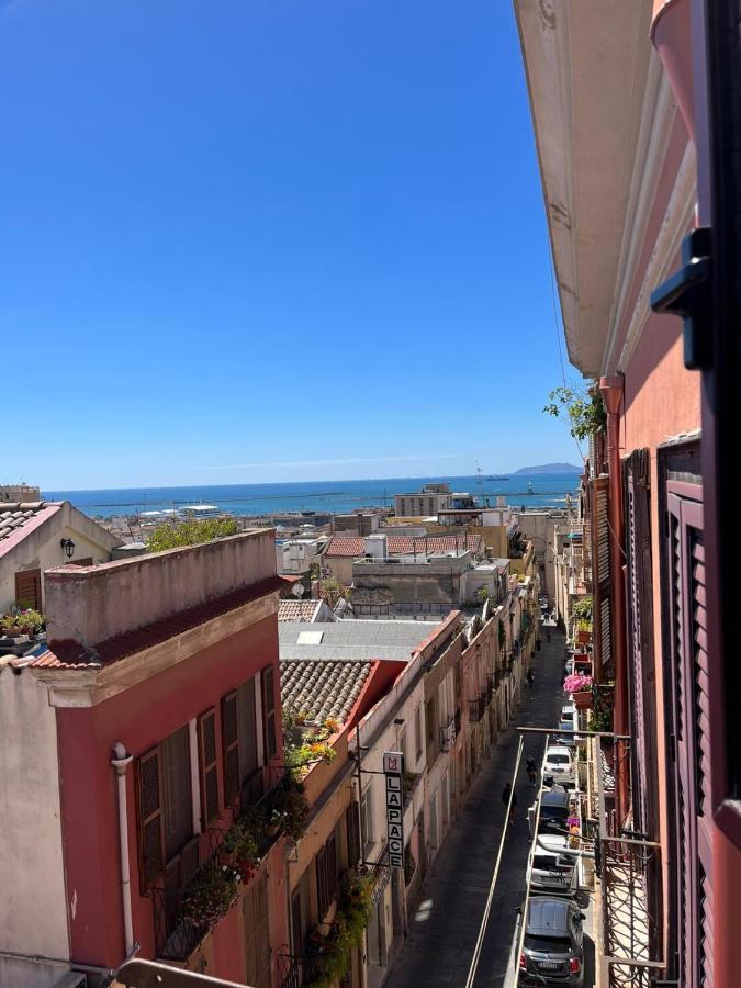 Sky Moon Cagliari Centro Vista Mare Apartman Kültér fotó